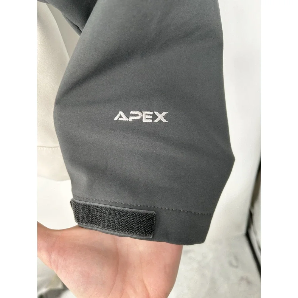 The North Face Apex Soft Shell Softshell Fleece Lined Full Zip Jacket Men XL‎